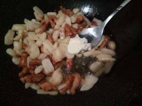 鸡粉少许非翻炒均匀