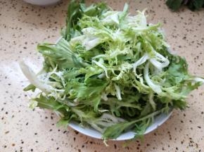 苦菊清洗干净