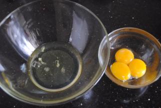 鸡蛋分离蛋清蛋黄