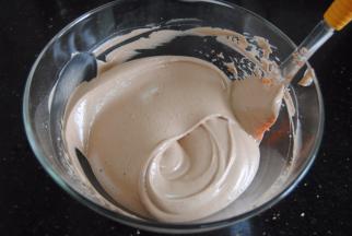 最佳的面糊状态是这样