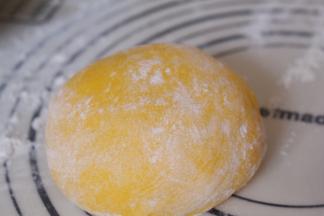 活好的南瓜面团