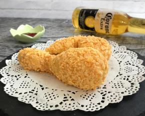 最后撒上碎薯片即可