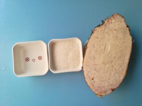 芋头350克、糖90克、水50克