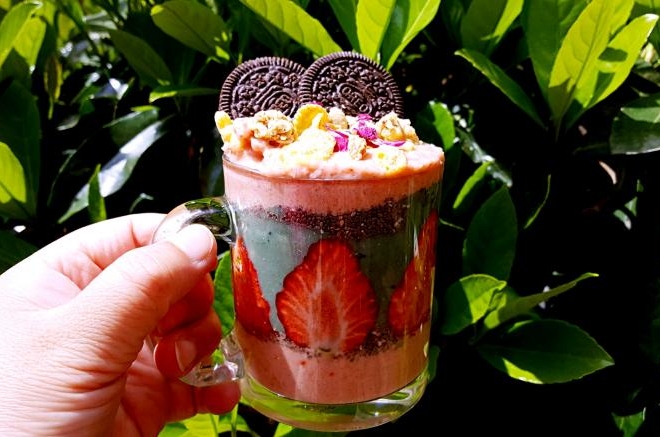 轻食主义~2分钟既可完成的瘦身健身的花样smoothie