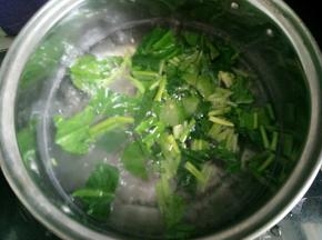 水开后焯一下菠菜