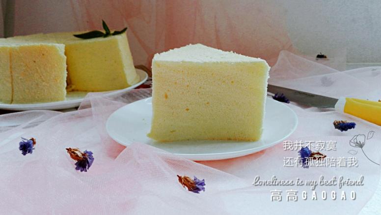 八寸原味蒸蛋糕