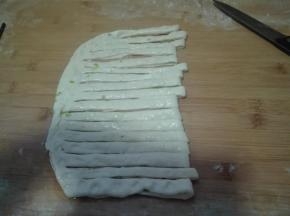 6.用刀切成如图细条
