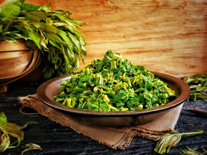 时令菜凉拌香椿