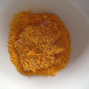 最后再裹上一层面包糠。