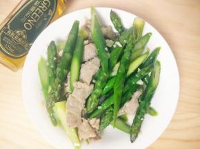 芦笋肉片就做好了。