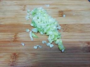 葱切碎