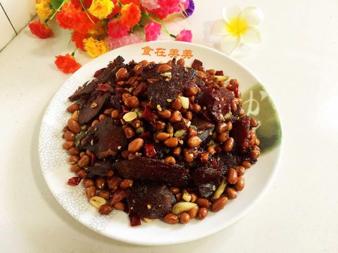 干煸花生牛肉