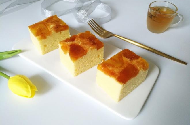 焦糖菠萝翻转蛋糕