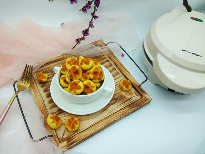 “绣球”华夫饼干