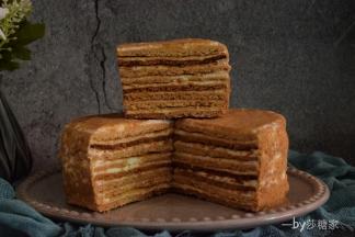 饼皮充分吸收奶油的味道和水分，香甜而不腻。