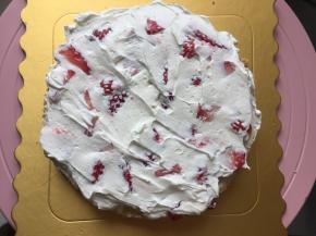 再抹一层淡奶油