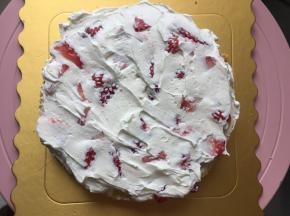 再抹一层淡奶油