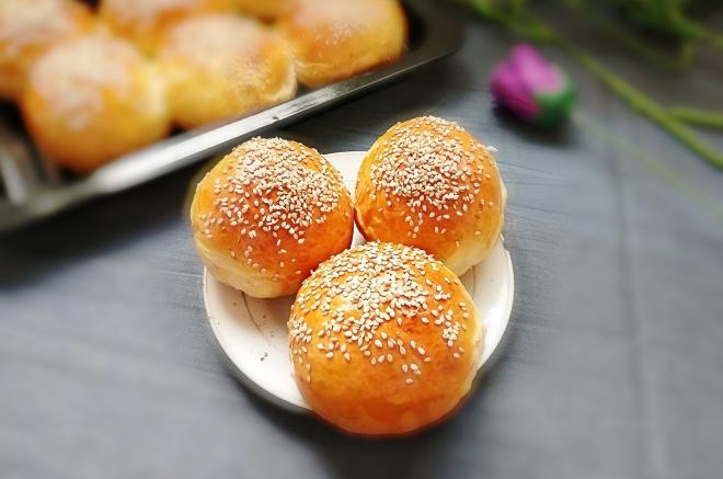早餐汉堡面包