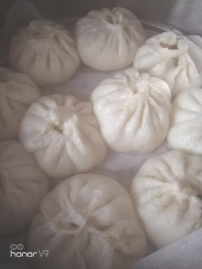 出锅，白白胖胖的大包子