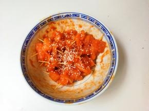 撒少许白芝麻