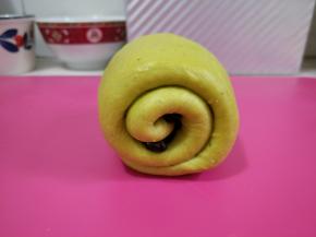 卷起来，约2圈半左右。