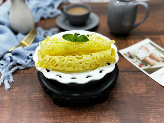 蕾丝蛋卷～#华夫饼机器版#