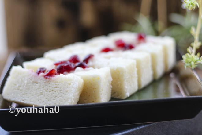 粘米粉牛奶发糕