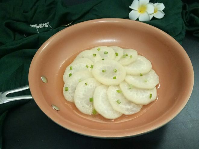 蚝油高汤萝卜片