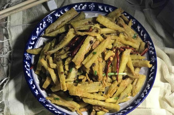 干煸藕条