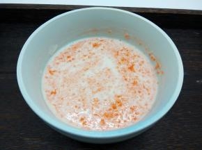 加入胡萝卜泥拌均匀，静置30小时