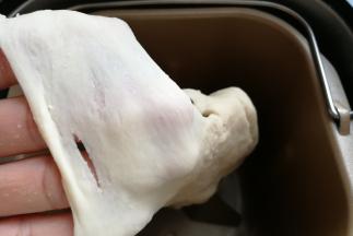 揉面至这种粗膜状态