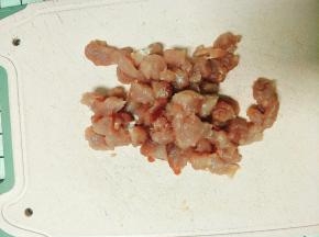 里脊肉切丁
