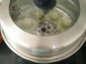 蒸15分钟左右。