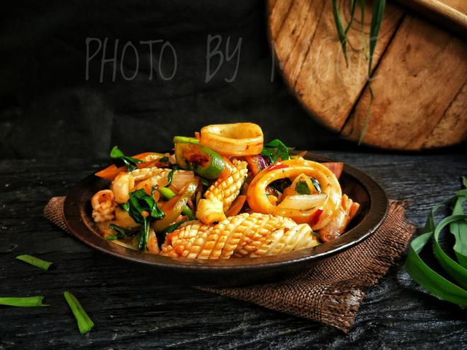 酱爆鱿鱼/鱿鱼圈