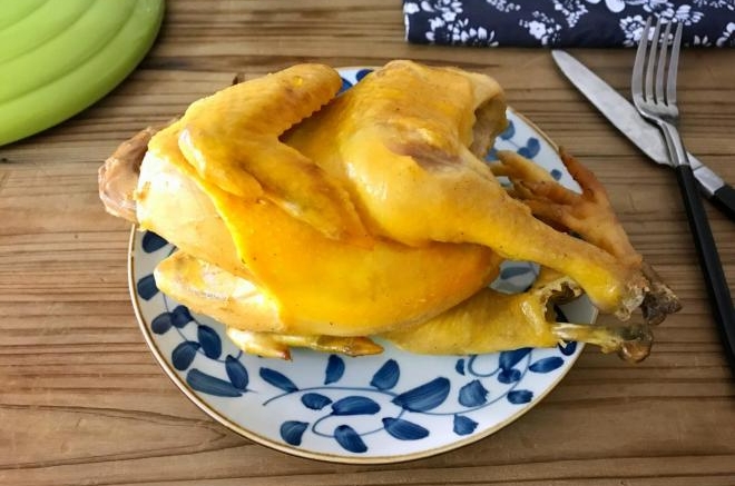 砂锅烤窑鸡