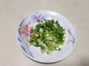 香葱切碎