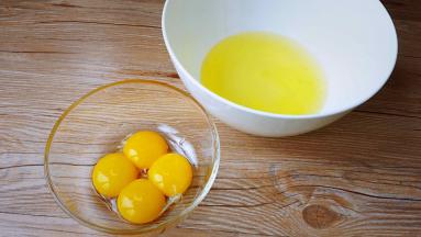 分离蛋黄、蛋清