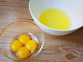 分离蛋黄、蛋清