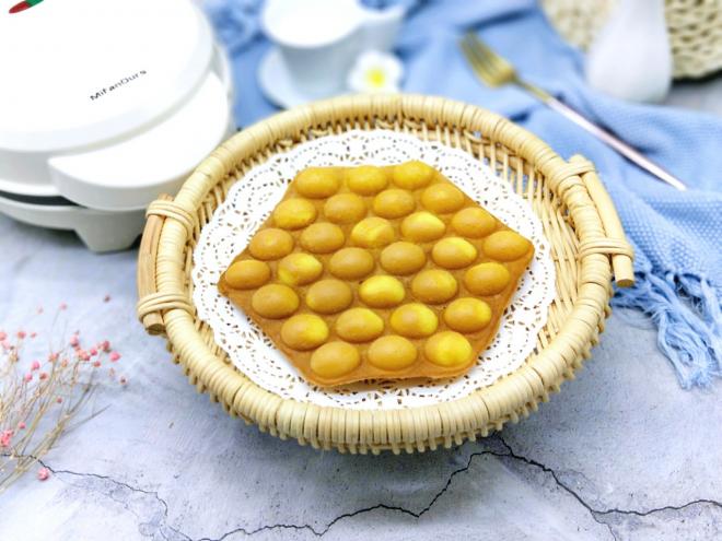 卡罗粉鸡蛋仔#华夫饼机器版#