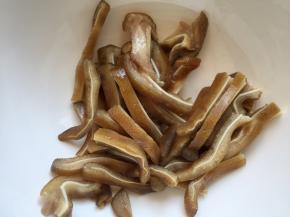 猪耳朵切粗条