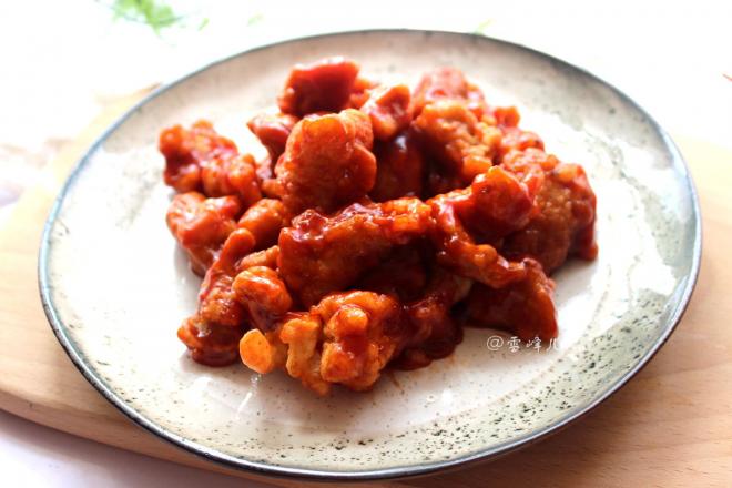 番茄蓝莓酸甜松肉