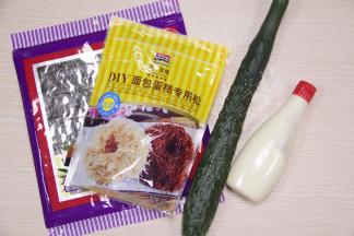 除了戚风蛋糕，用到的材料还有这些