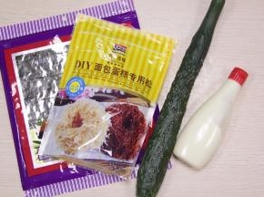 除了戚风蛋糕，用到的材料还有这些