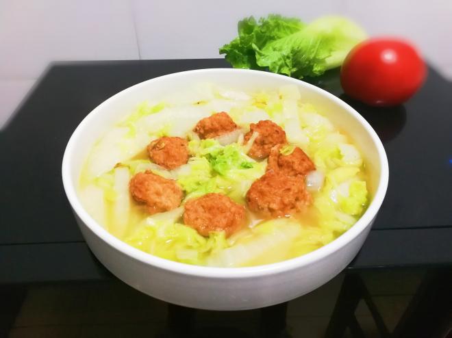白菜烧肉圆
