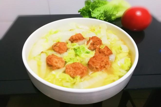 白菜烧肉圆