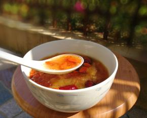 看看胶质不错，好吃极了！