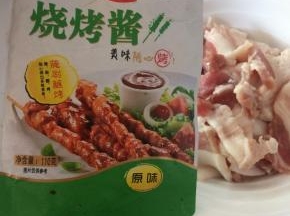 加入烧烤酱。