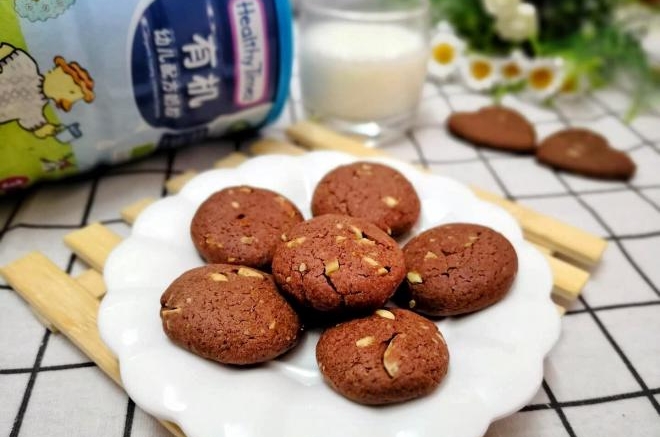 可可坚果小酥饼