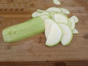 西葫芦切片
