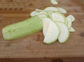 西葫芦切片